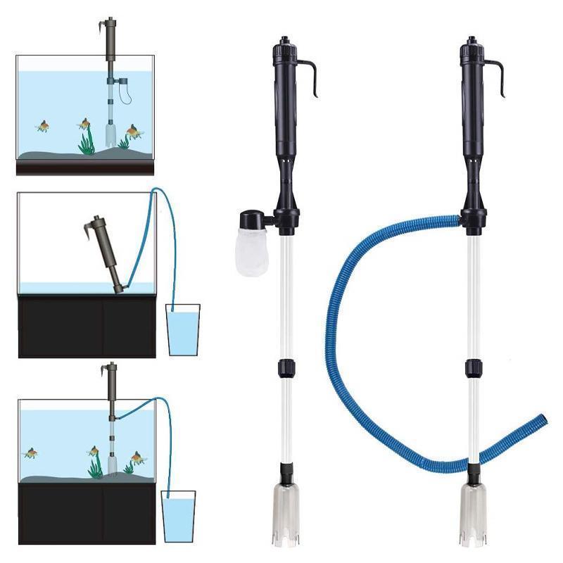 Automatischer Wasserwechsler für Aquarien elektrischer Sandreiniger | Karnz