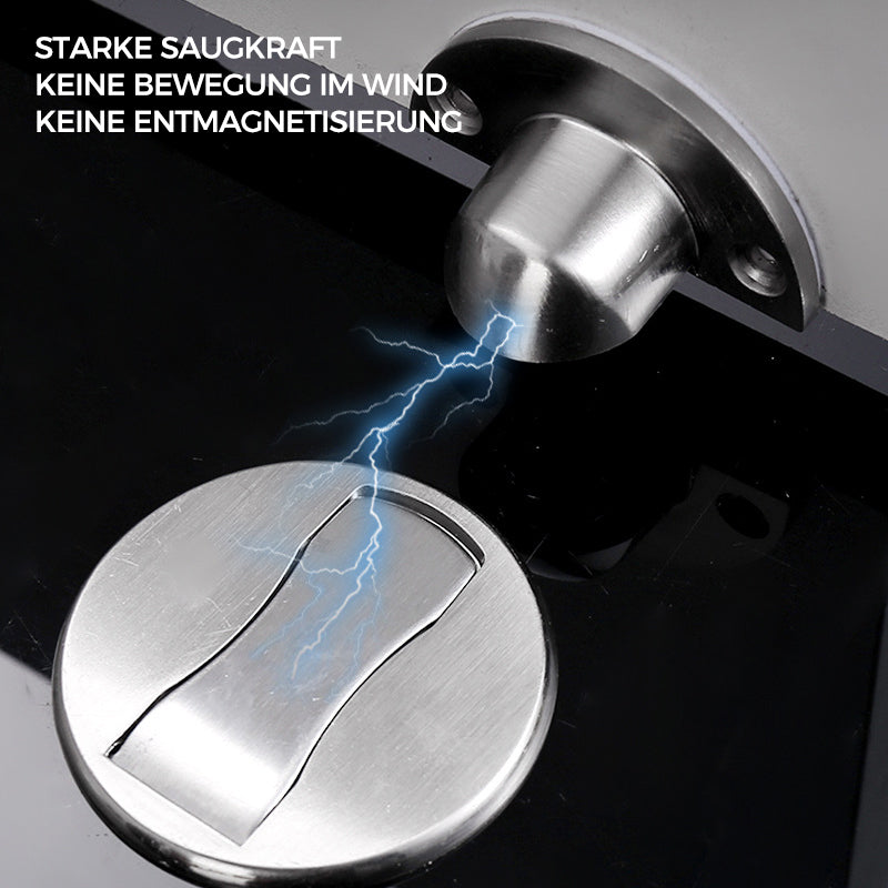Unsichtbarer magnetischer Türstopper aus Edelstahl