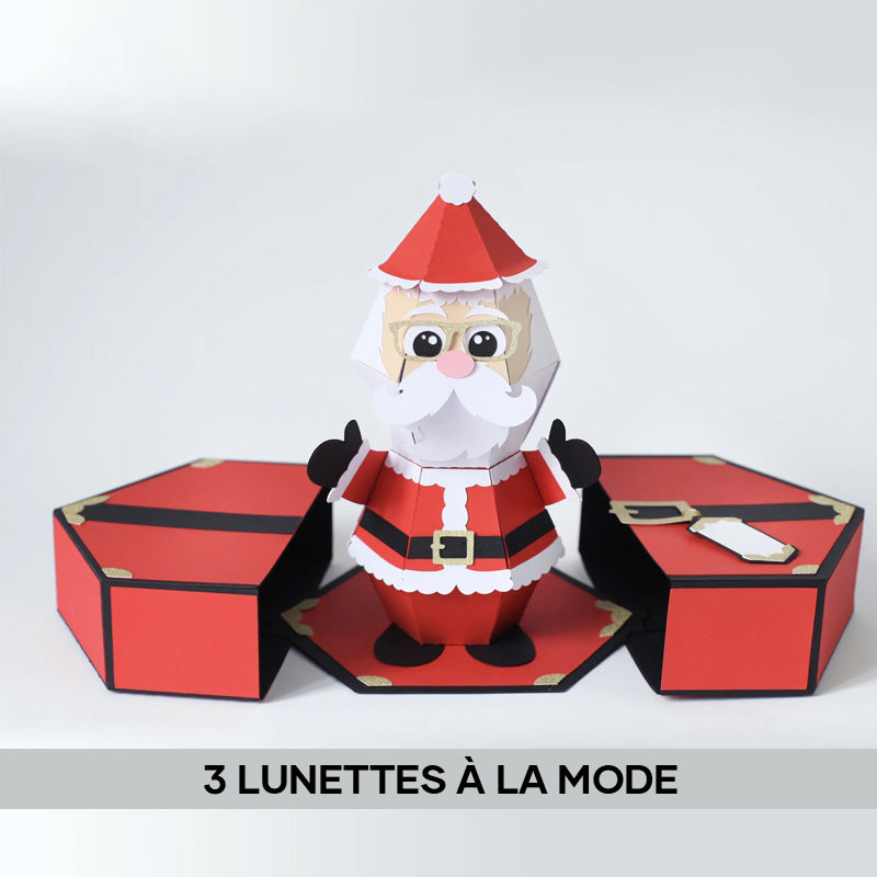 3D Pop-Up Karte für den Weihnachtsmann Streich | Karnz
