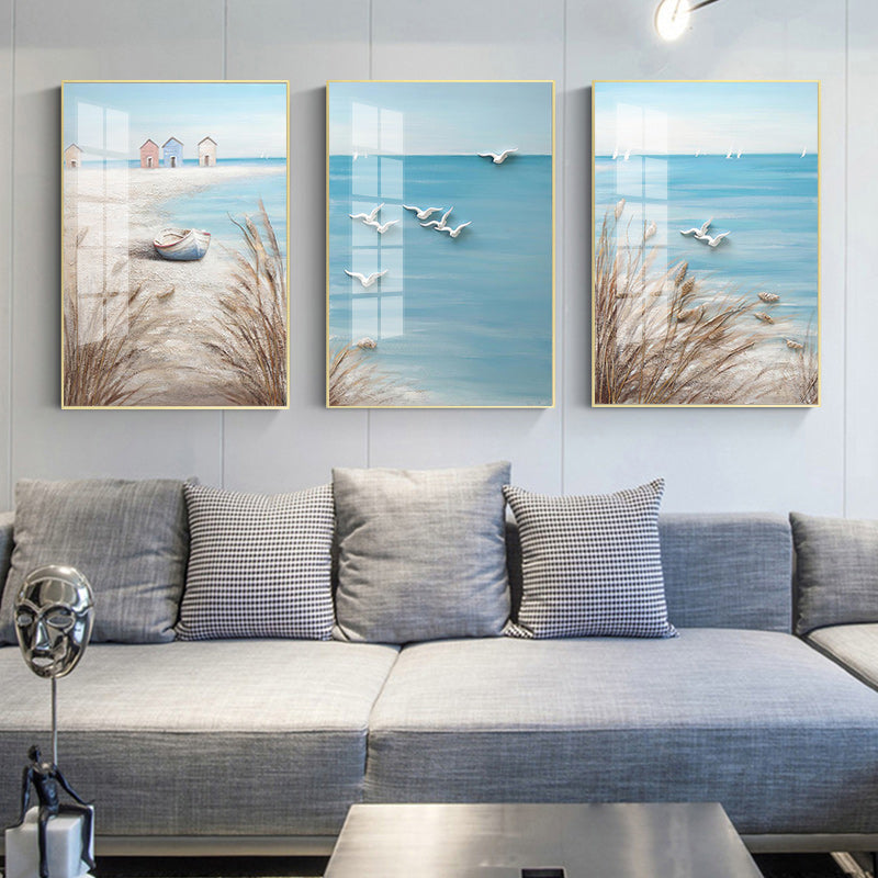 Skandinavische Naturlandschaft auf Leinwand