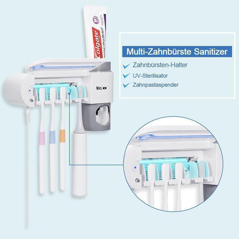 2-in-1 Desinfektioner Zahnbürstenhalter | Karnz
