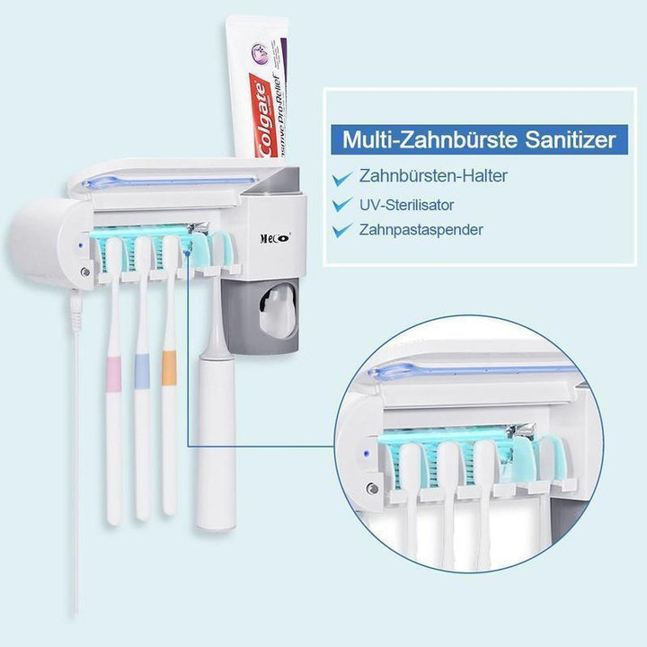 2-in-1 Desinfektioner Zahnbürstenhalter | Karnz