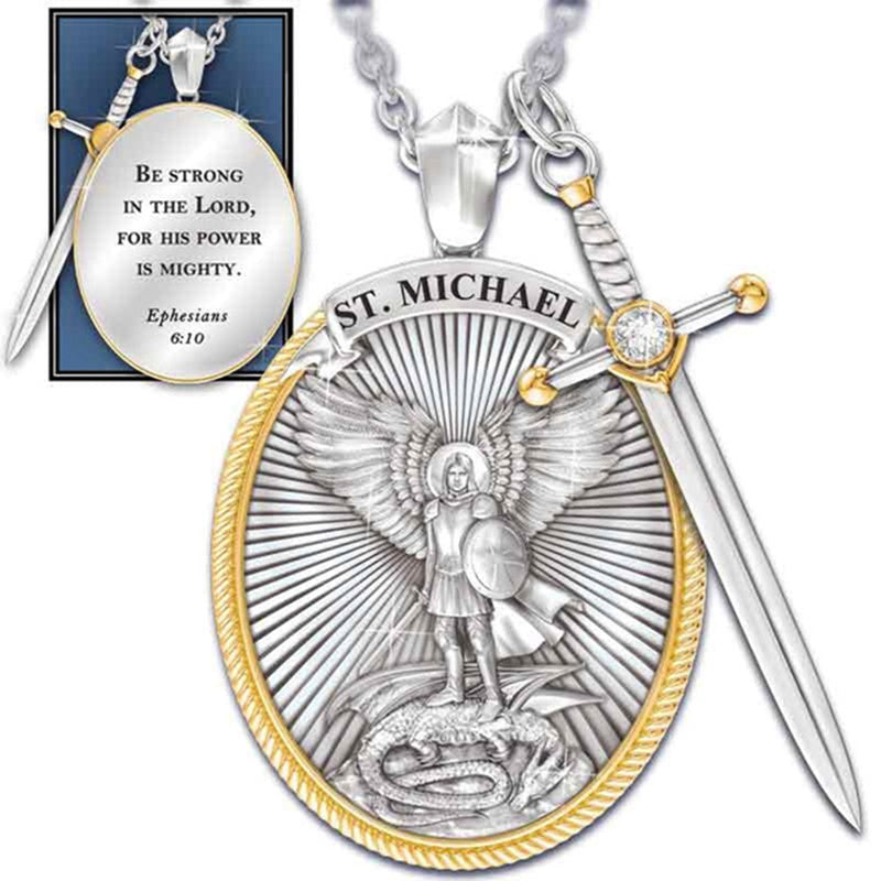 Anhänger mit Schutzengel Michael