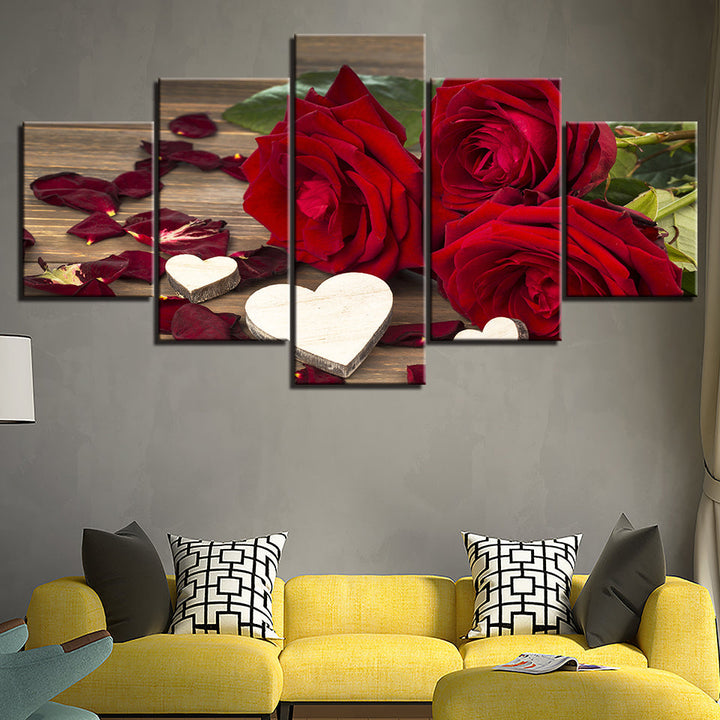 Rosen der Liebe – Leinwandbild
