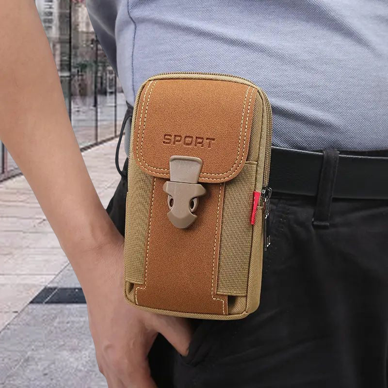 Karnz | Multifunktionale Gürtel-Handytasche für Herren