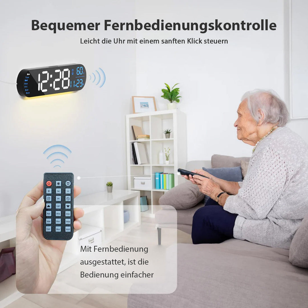 Saker Multifunktionsuhr mit LED-Anzeige | Karnz