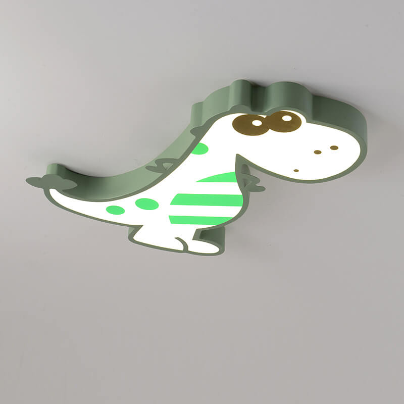 DinoBright LED-Deckenleuchte | Kreatives Dinosaurier-Design | Kinderzimmerlampe | Warmweißes Licht | Dimmbar