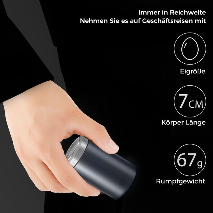 KarnzadeJet Mini Elektrorasierer – Tragbar, USB wiederaufladbar & Wasserdicht | Karnz