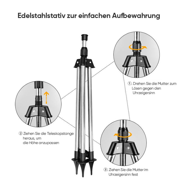 Automatischer rotierender Stativsprinkler | Karnz