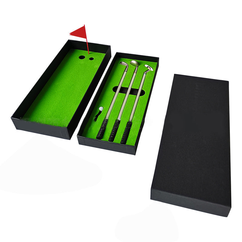 Golfgeschenk mit Putting Green Karnz