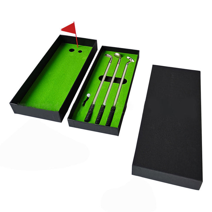 Golfgeschenk mit Putting Green Karnz