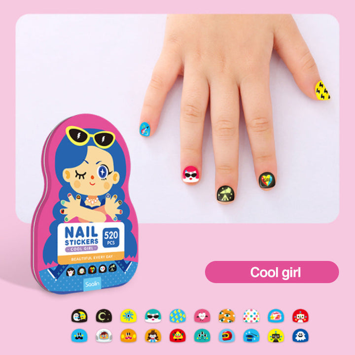 Nagelsticker für Kinder (120 Stück)