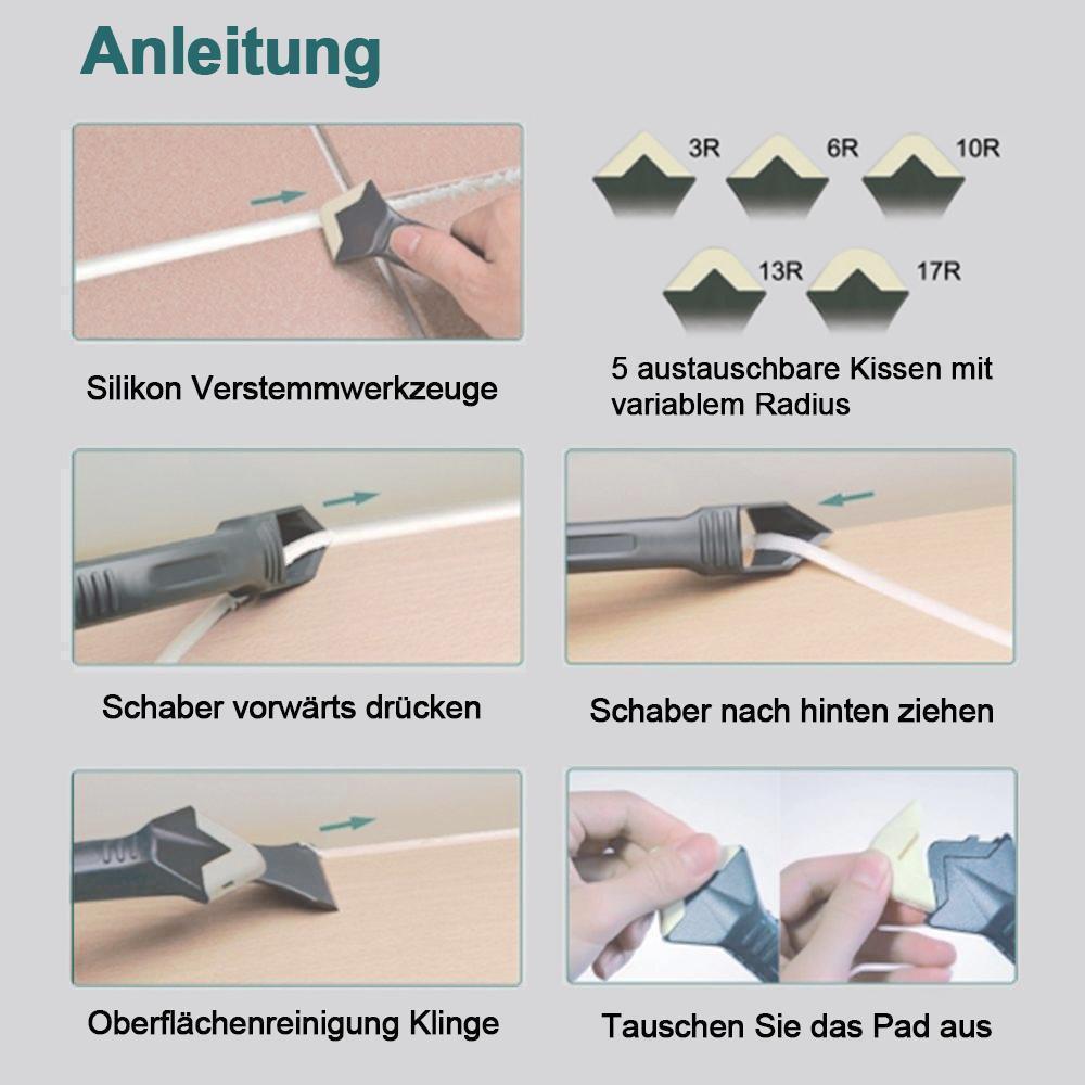 Domom 3 in 1 Silikon Verstemmwerkzeuge | Karnz