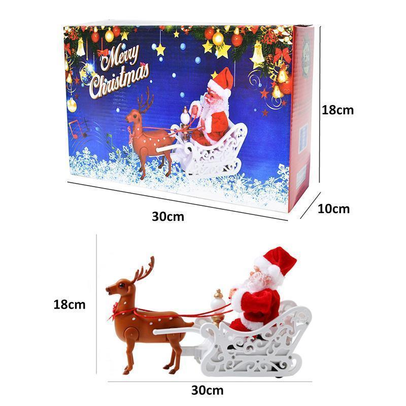 Elektrische Santa Claus Spielzeuge Musik Rentier | Karnz