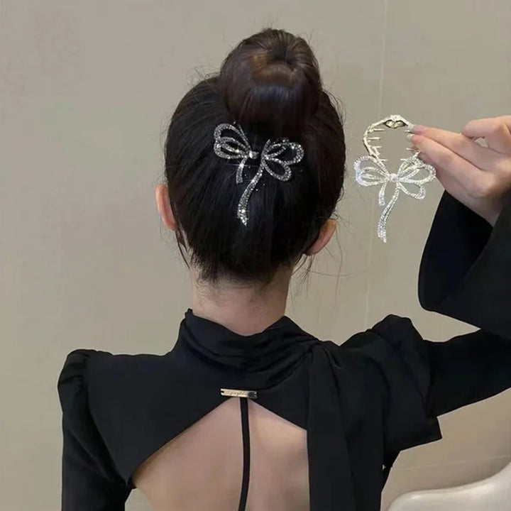 Bow Light Luxury Premium Feeling Haarclip Karnz