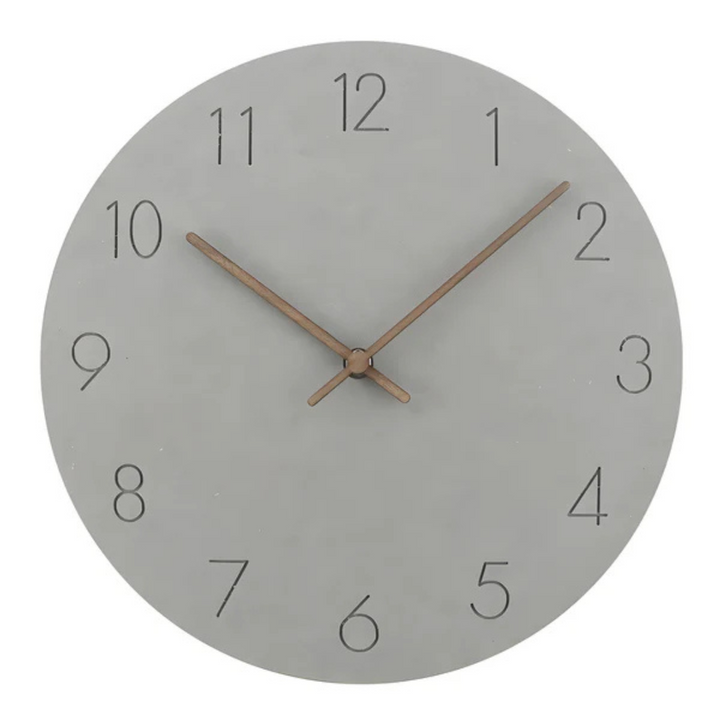 Große Holzwand Uhr – Minimalistisches Design mit stillem Bewegung | Karnz