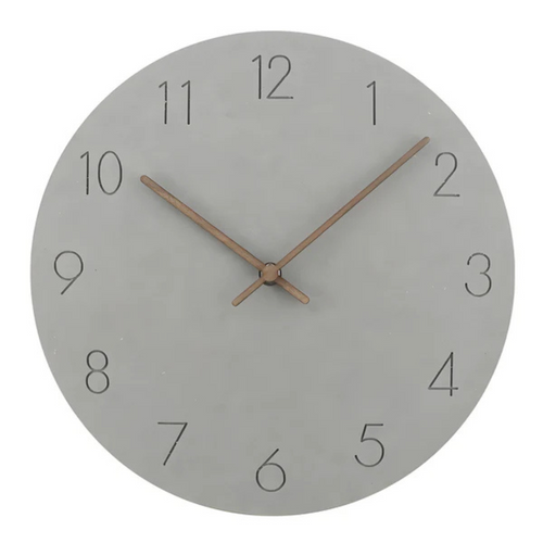 Große Holzwand Uhr – Minimalistisches Design mit stillem Bewegung | Karnz