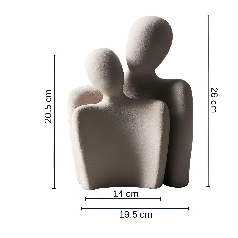 Paar Keramische Liebesfigurine | Karnz