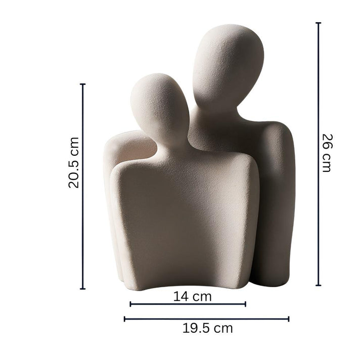 Paar Keramische Liebesfigurine | Karnz