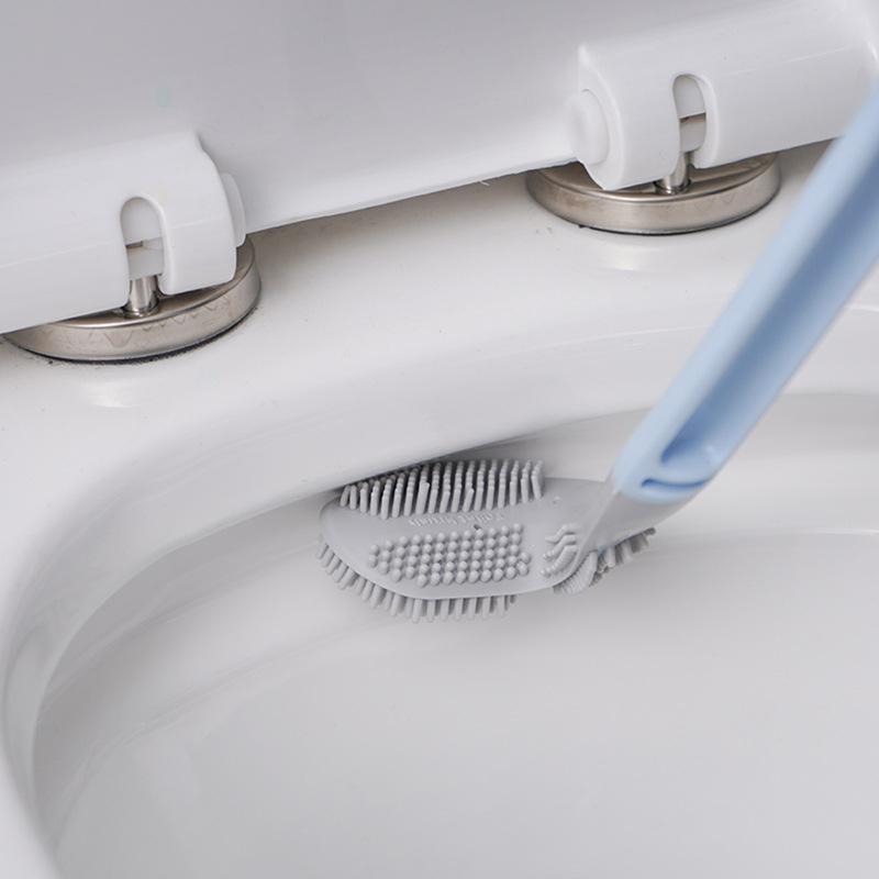 Langer Griff Flexibel Silikon Golf Toilettenbürste | Karnz
