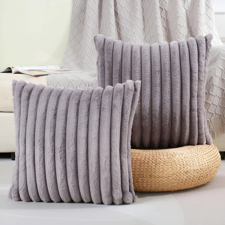 Weicher, dekorativer Kissenbezug – kuschelig und bequem | Ideal für Sofa und Bett