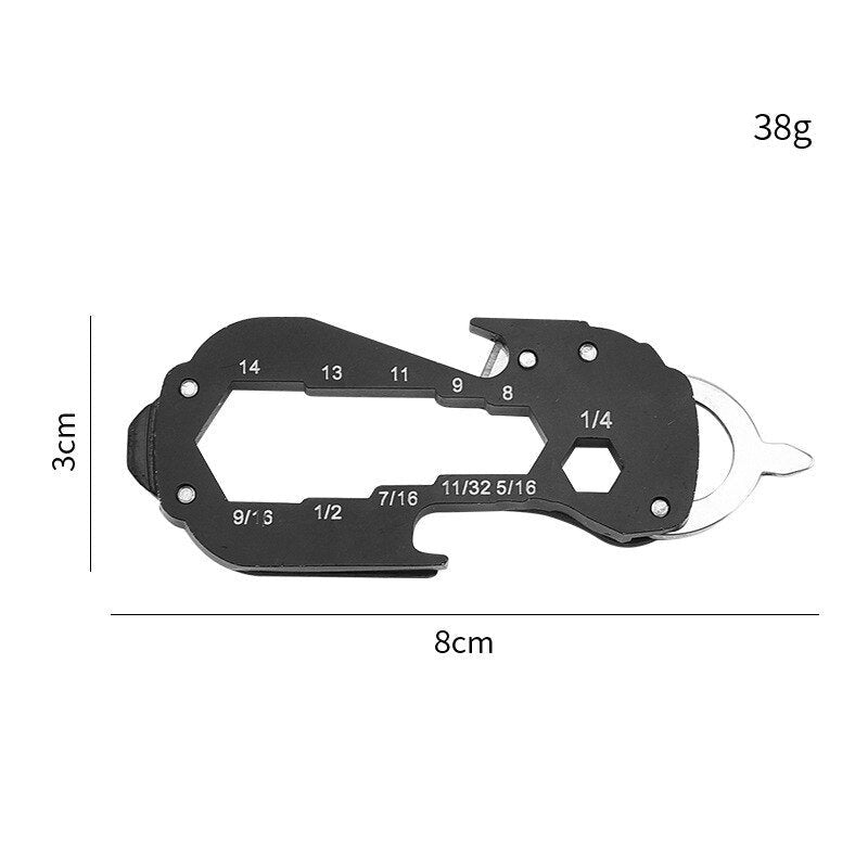 8in1 Multifunktionales Outdoor Heimwerker Werkzeug | Karnz