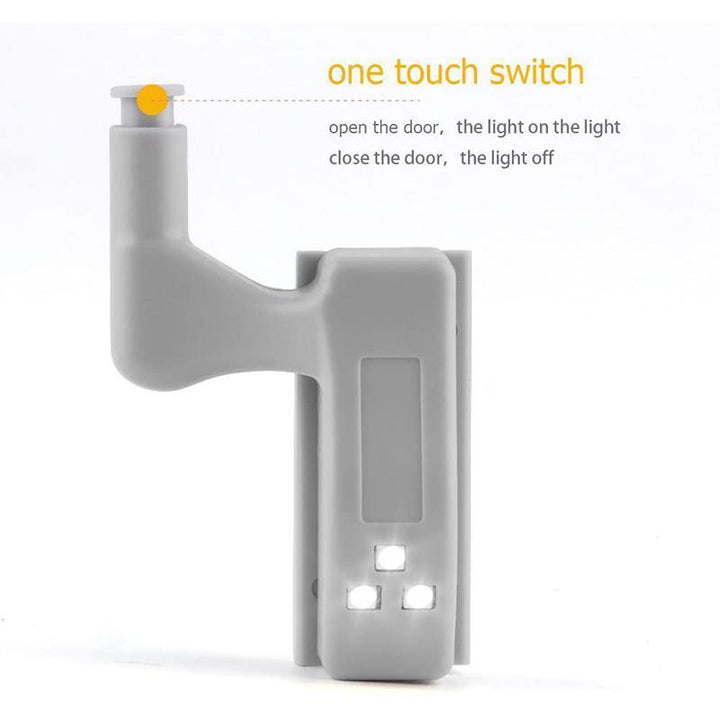 Inner-Hangescharnier-LED-Sensorlicht für Küche Schlafzimmer Karnz