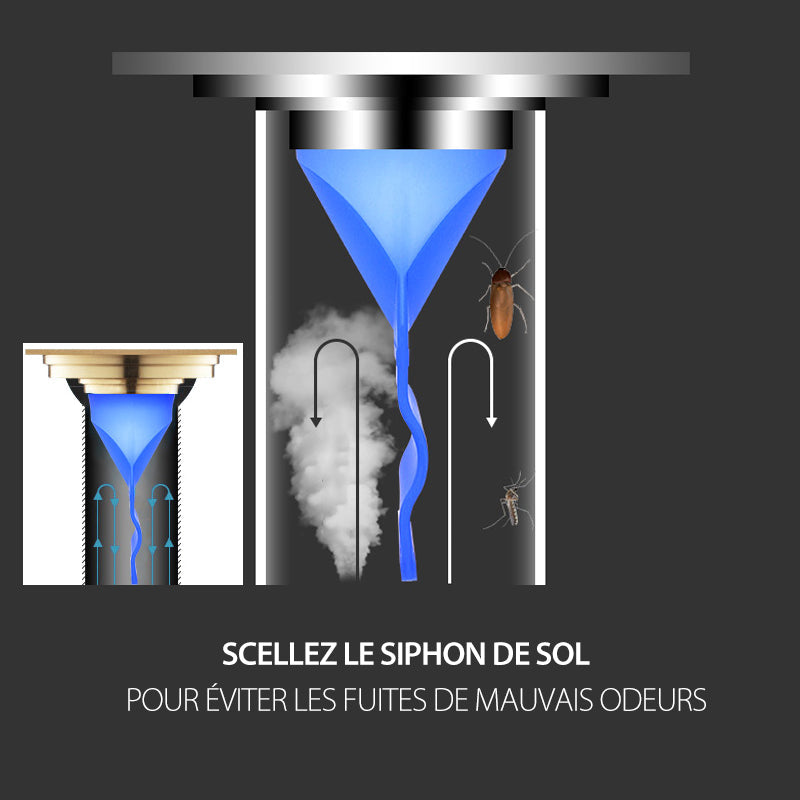 Silicone-Deodorant-Bodenablauf-Innenkern | Karnz