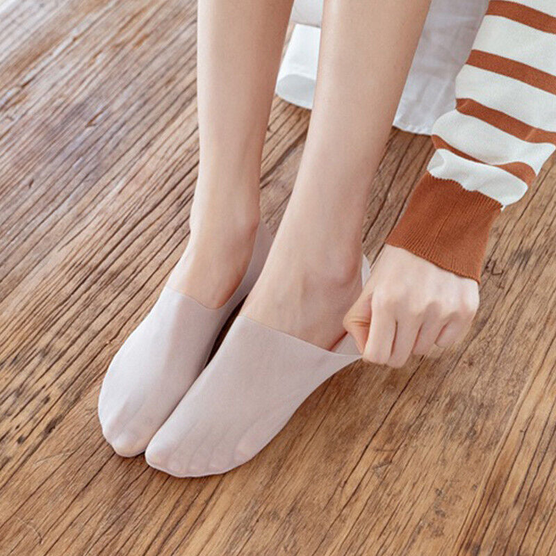 Atmungsaktive unsichtbare Eiskunstseide Socken | Karnz