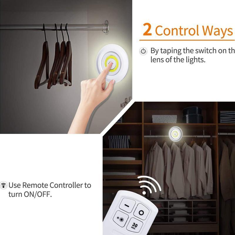 Shiny Tap & Remote Lights | Karnz