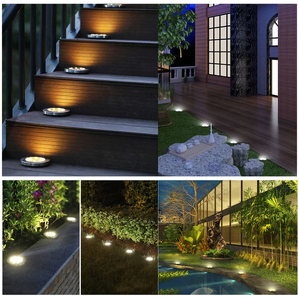 Solar-Glühlichter | Kabellose LED-Gartenlampe | Karnz