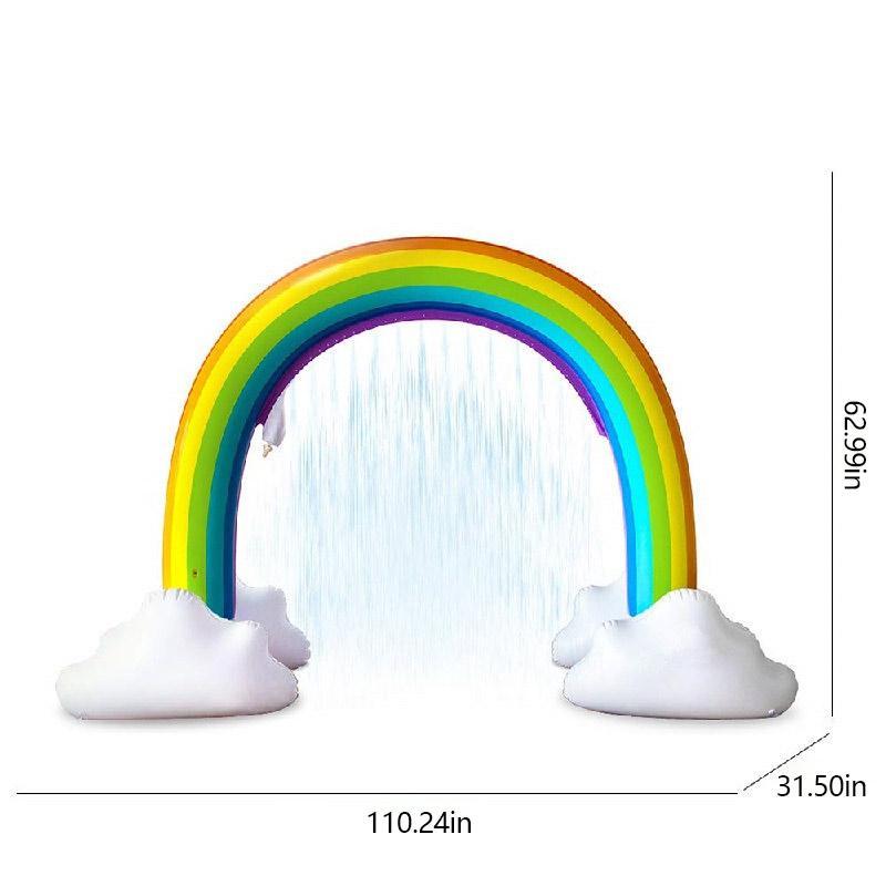Regenbogen Spray Bogen Aufblasbar | Karnz