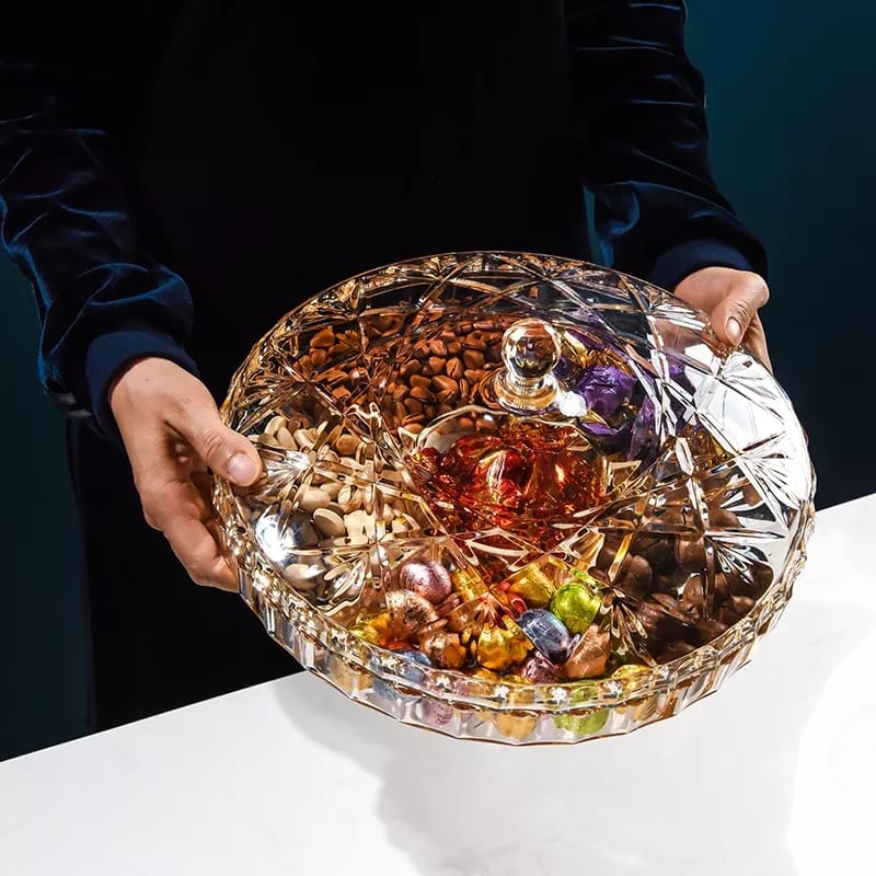 Acryl Trockenfrüchte Aufbewahrungsbox mit Deckel Karnz