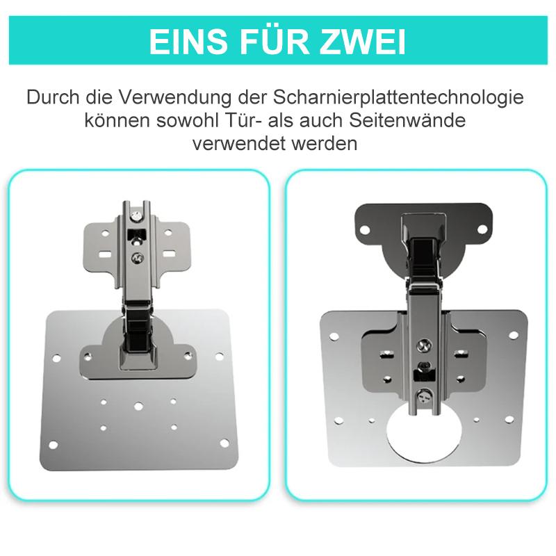 Reparaturstück für Seitenscharnierplatte | Karnz