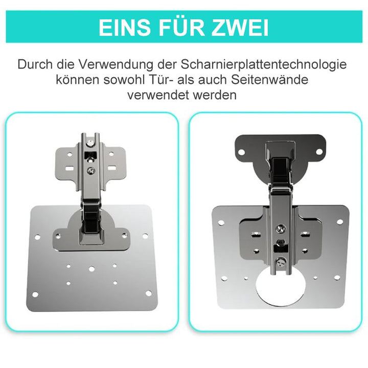 Reparaturstück für Seitenscharnierplatte | Karnz