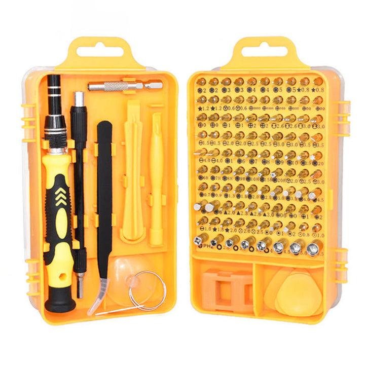 Multifunktionales Schraubendreher-Set extra hart 115 in 1 | Karnz