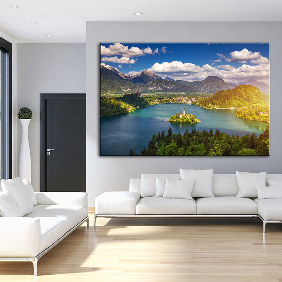 Peace Of The Land - Leinwand Wandkunst Malerei