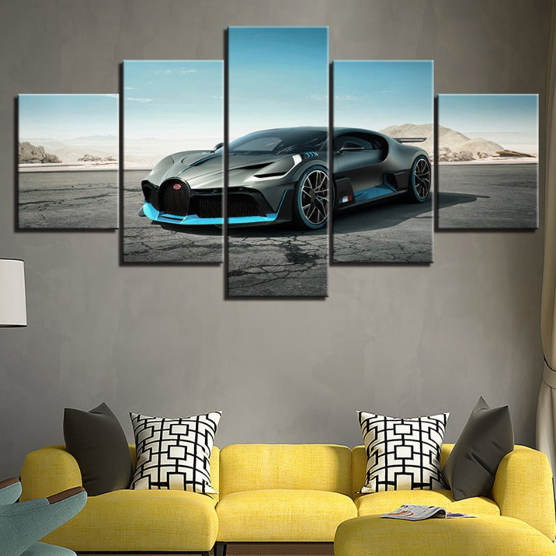 Ein schickes Auto - Canvas Wandkunst Gemälde