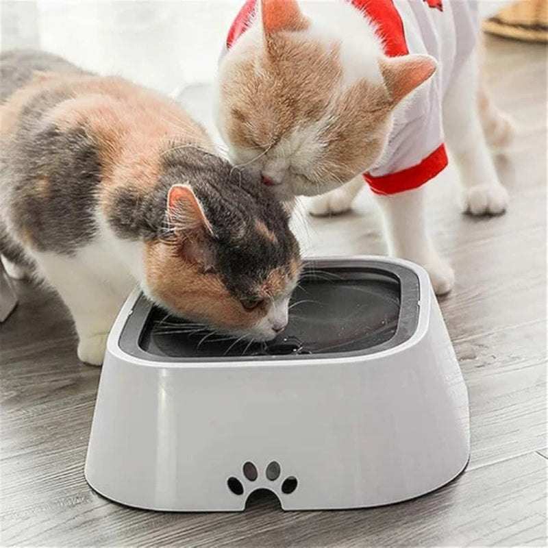 Tropffreier Flüssigkeitsnapf für Hunde und Katzen Karnz