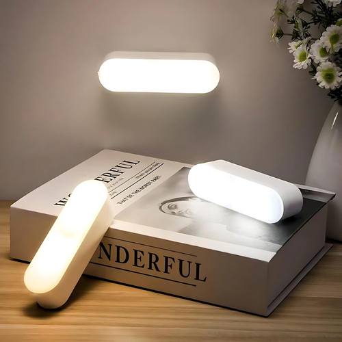 LED Wandleuchte mit Bewegungsmelder und USB-Ladung