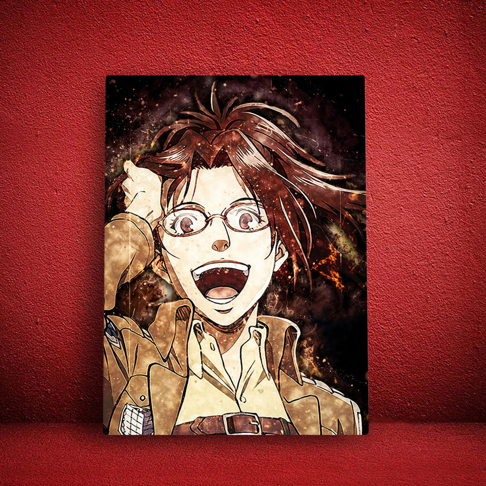 Lustiges Anime-Mädchen – Leinwandbild