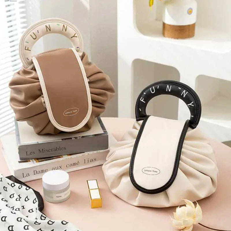 Kordelzug-Handtasche für Make-up | Karnz
