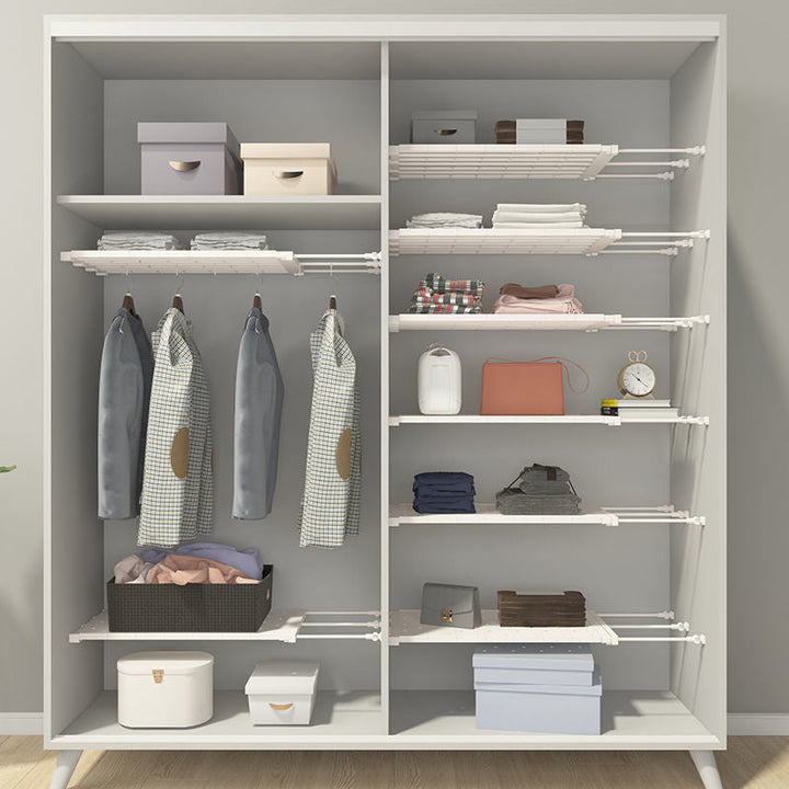 Erweiterbares Kleiderschrank-Spannregal Speicherregal | Karnz