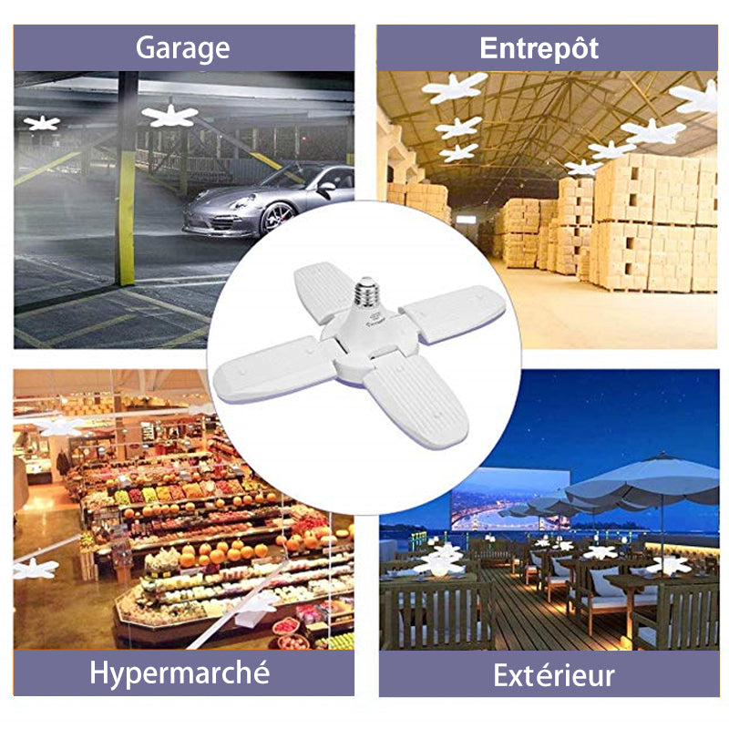 Faltbare verformbare universelle Garagenlampe | Karnz