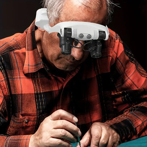 Karnz | Vergrößerungsgläser mit LED-Lampen für doppelte Augen
