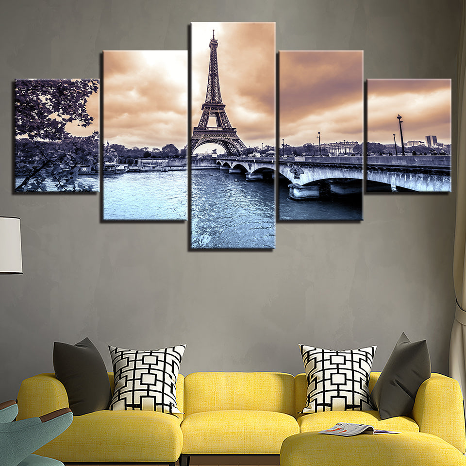 Paris, Meine Stadt - Leinwand Wandkunst Malerei