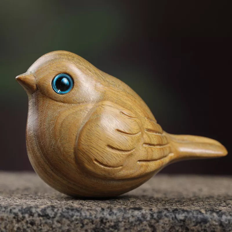Handgefertigte Holz geschnitzte Vogel Karnz