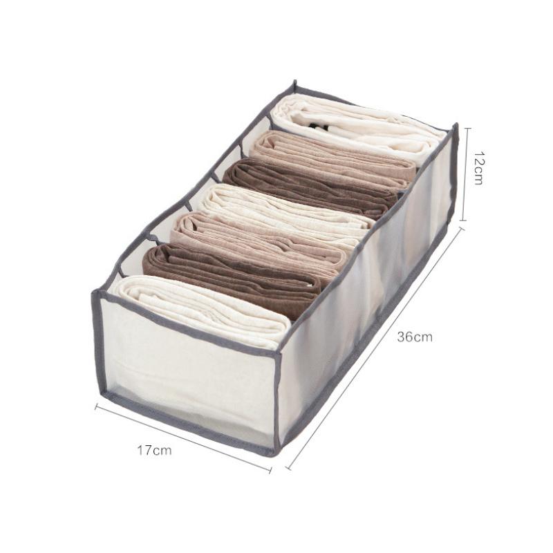7 Gitter Kleiderschrank Kleidung Netzteiler Organizer | Karnz