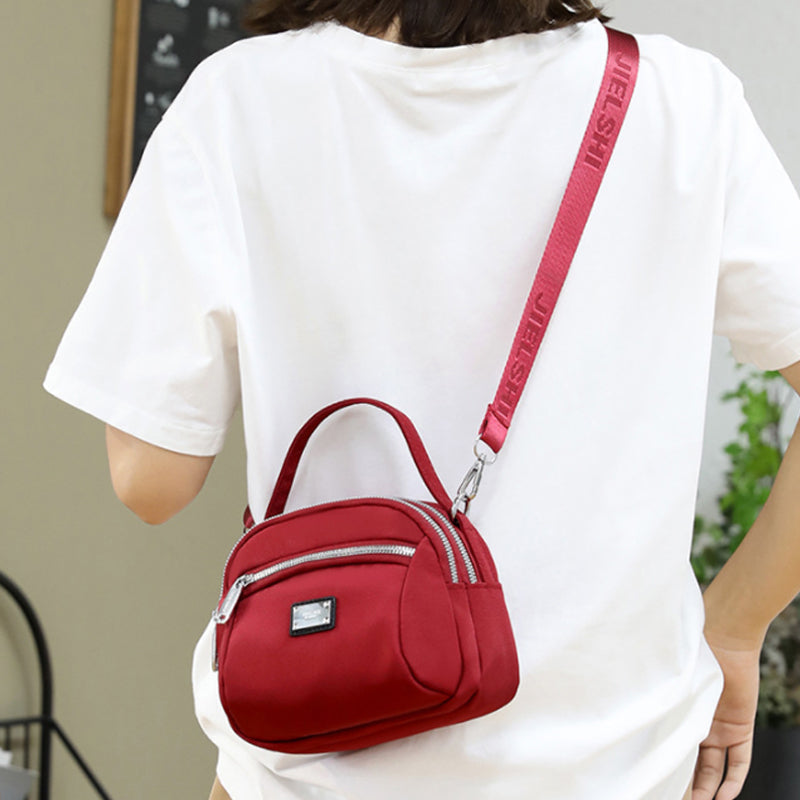 Leichte Schultertasche aus robustem Nylon