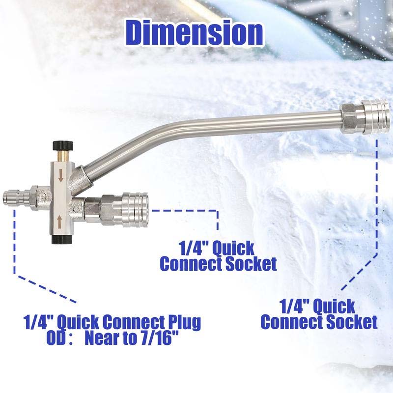 Schaumkanone Dual Connector Zubehör | Karnz